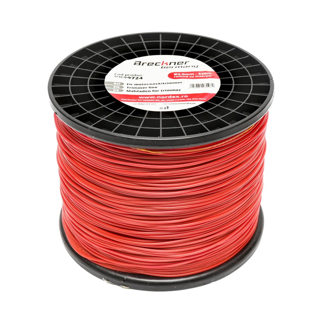 Filo per decespugliatore tondo, 2,0 mm x 520 m Breckner Germany