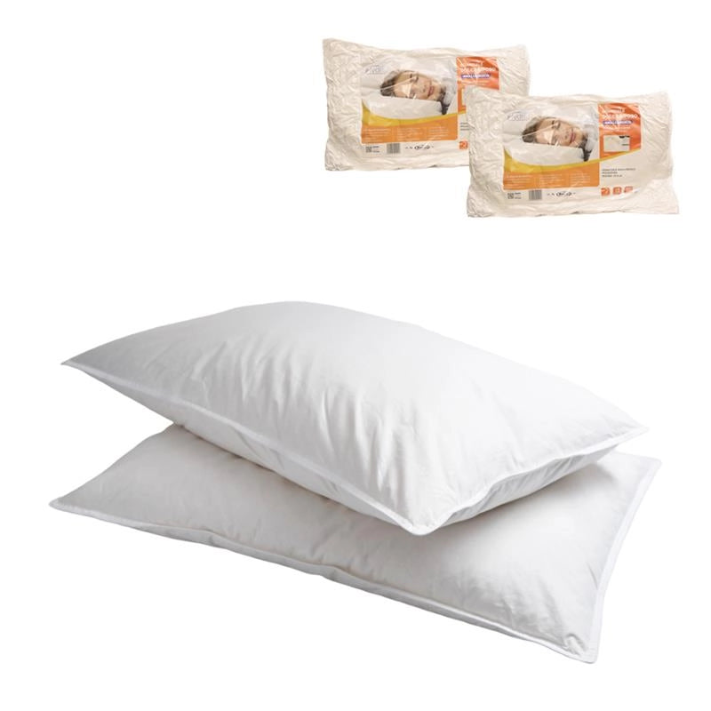 HYDRA VIVA COPPIA CUSCINI GUANCIALE ANALLERGICO PER CAMERA DA LETTO DOLCE RIPOSO