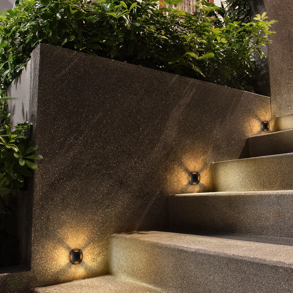 Faretto incasso Maytoni Biscotti nero LED 3000K IP65