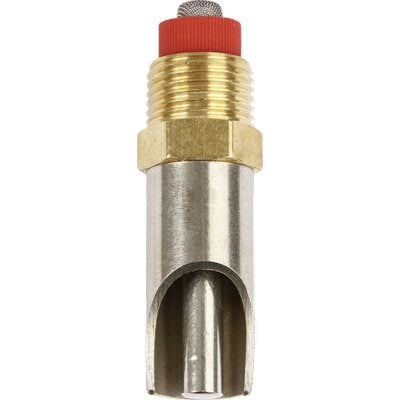 CIUCCIOTTO ABBEVERATOIO X SUINI OTTONE ACCIAIO - 1/2M- 5 pezzi