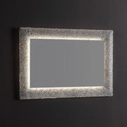 Specchio in vetro fuso retroilluminato 90x62