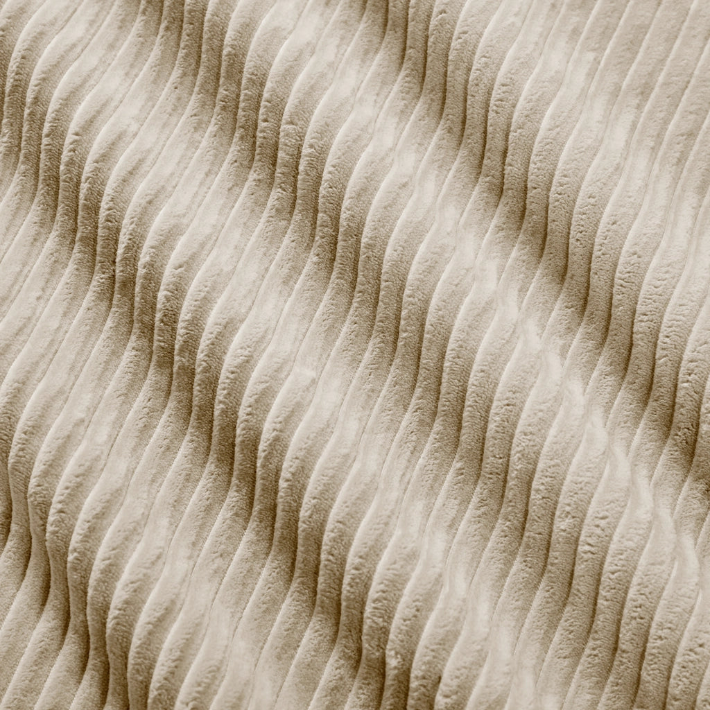 Divano 3 Posti in Tessuto Modulare con Braccioli ¨C MINIMAL ¨C Beige