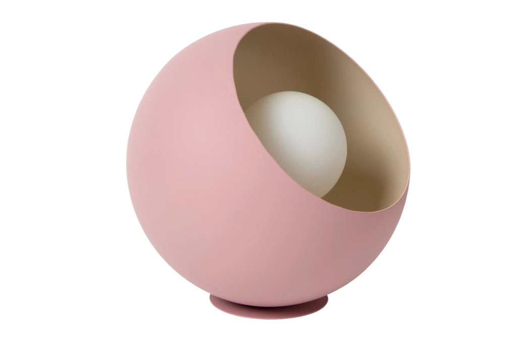 Lampada da tavolo DOREDOS rosa metallo E27 Lucide