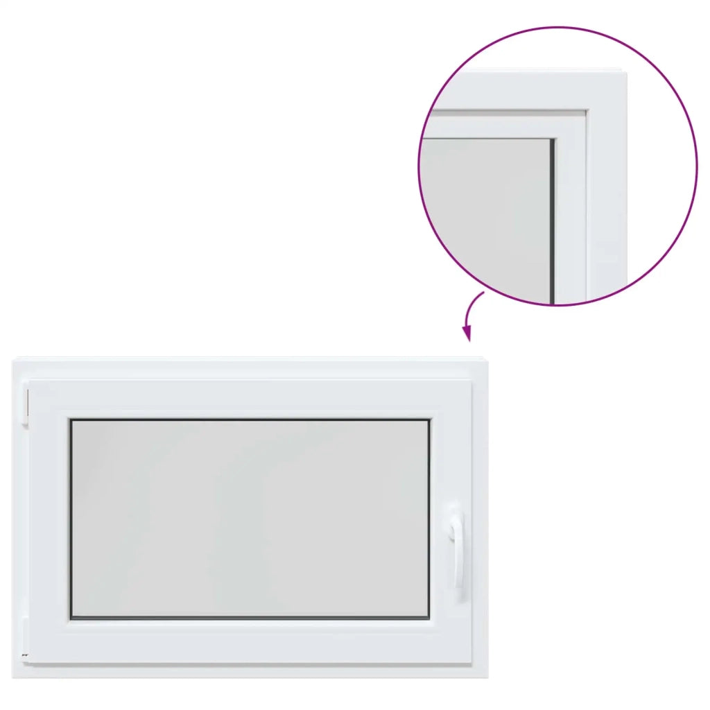 Finestra per Soffitta RISOR 90 x 55 cm PVC e Vetro 42047927