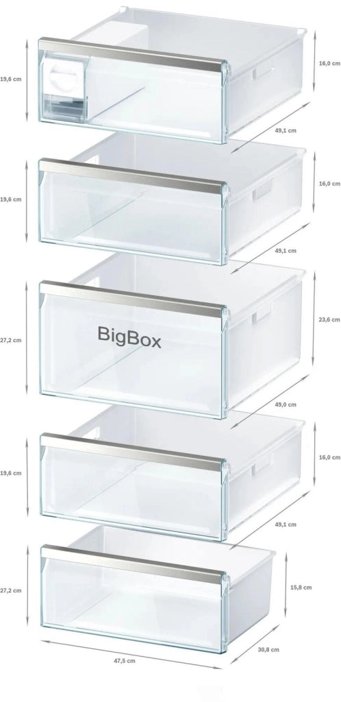 Bosch Serie 6 GSN54AWDV congelatore Congelatore verticale Libera installazione 328 L D Bianco