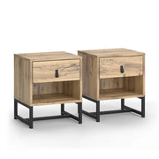 Vicco Comodino Rovere 39 x 47 cm Set di 2
