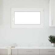 Finestra per Soffitta RISOR 100 x 60 cm PVC e Vetro Bianco 42052410