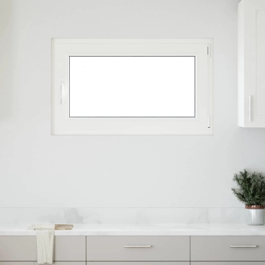 Finestra per Soffitta RISOR 100 x 60 cm PVC e Vetro Bianco 42052410