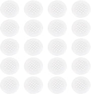 Ventilatore di ventilazione circolare 20 pezzi - Resistente al calore e al trascinamento - Facile da installare - Disegno a rete - Materiale plastico duraturo - Ventilatore di ventilazione