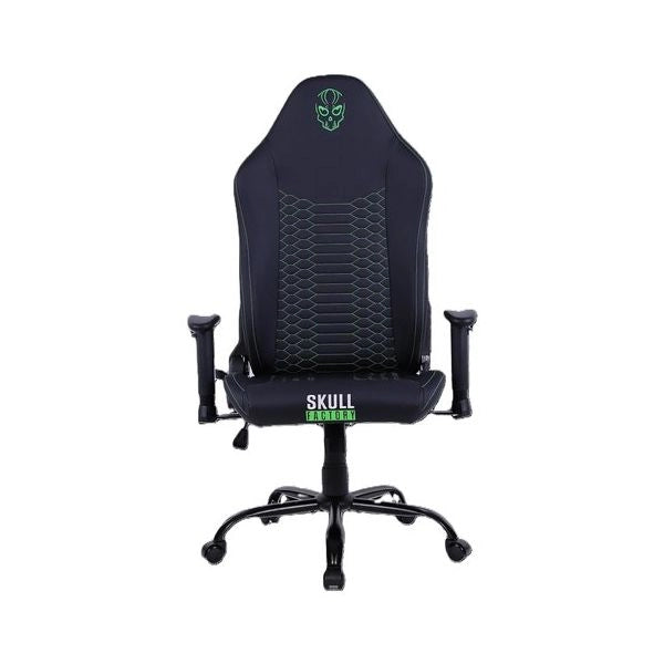 Sedia gaming skull factory sf acc0114 master black e green