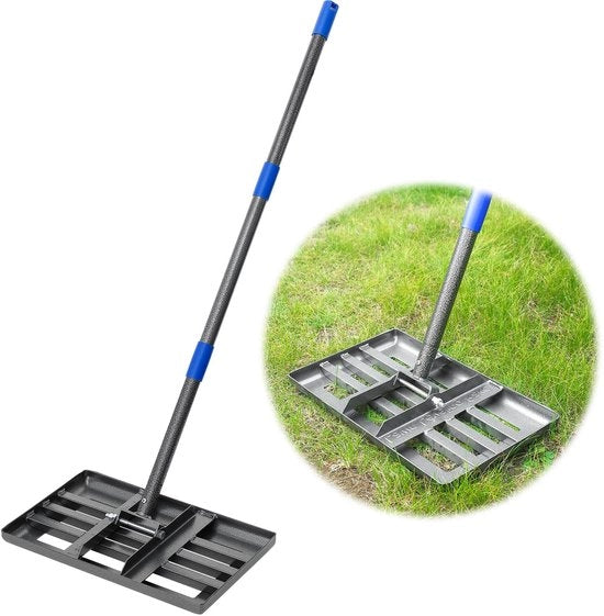 Egalizzatore per giardino con lama metallica da 152 cm - Egalizzatore robusto con bordi lisci - Supporta agevolmente la manutenzione del prato
