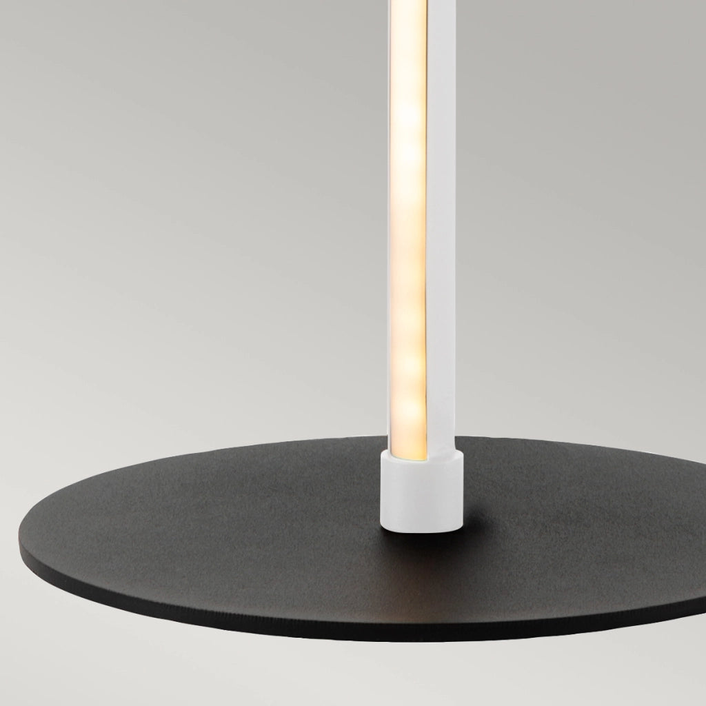 Lampada da tavolo moderna Flamingo bianca LED 6W Elstead
