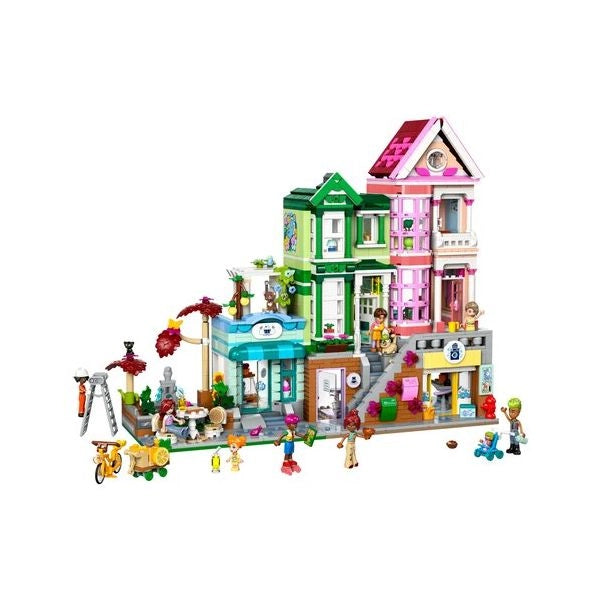 Appartamenti e negozi di heartlake city lego 42670 friends