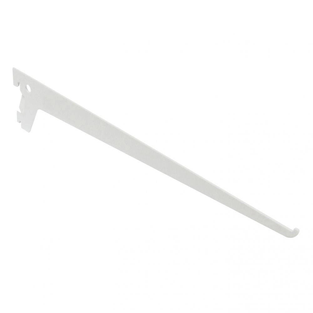 MENSOLA 2 GANCI 30CM BIANCA