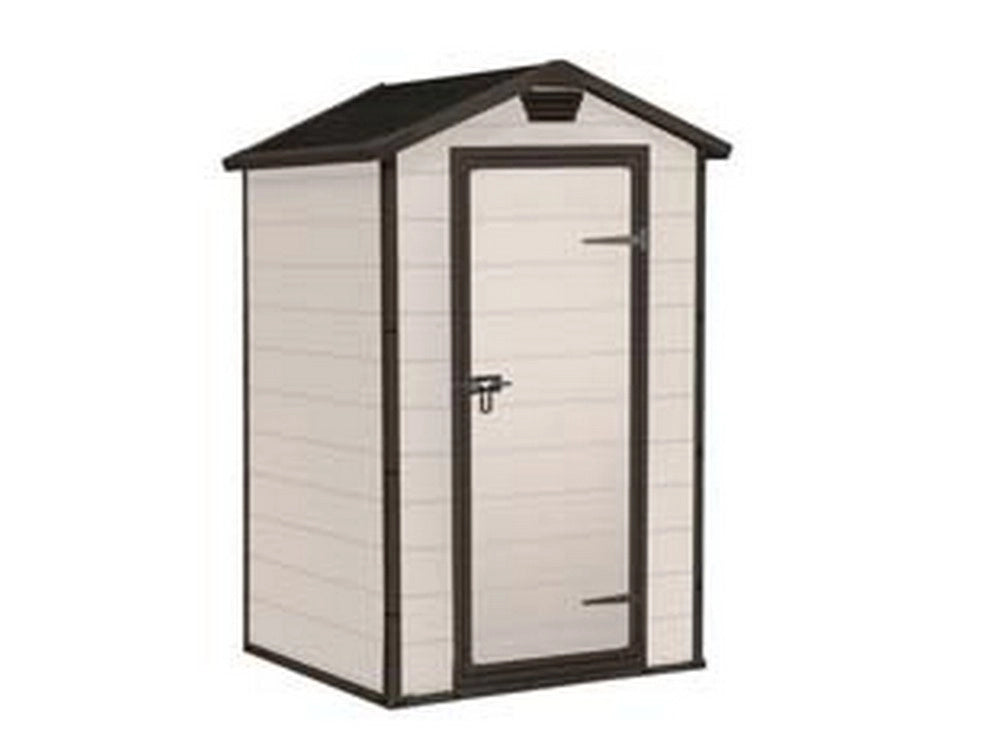 1pz casetta da giardino manor beige - cm.129x103x196h cod:ferx.fer444699