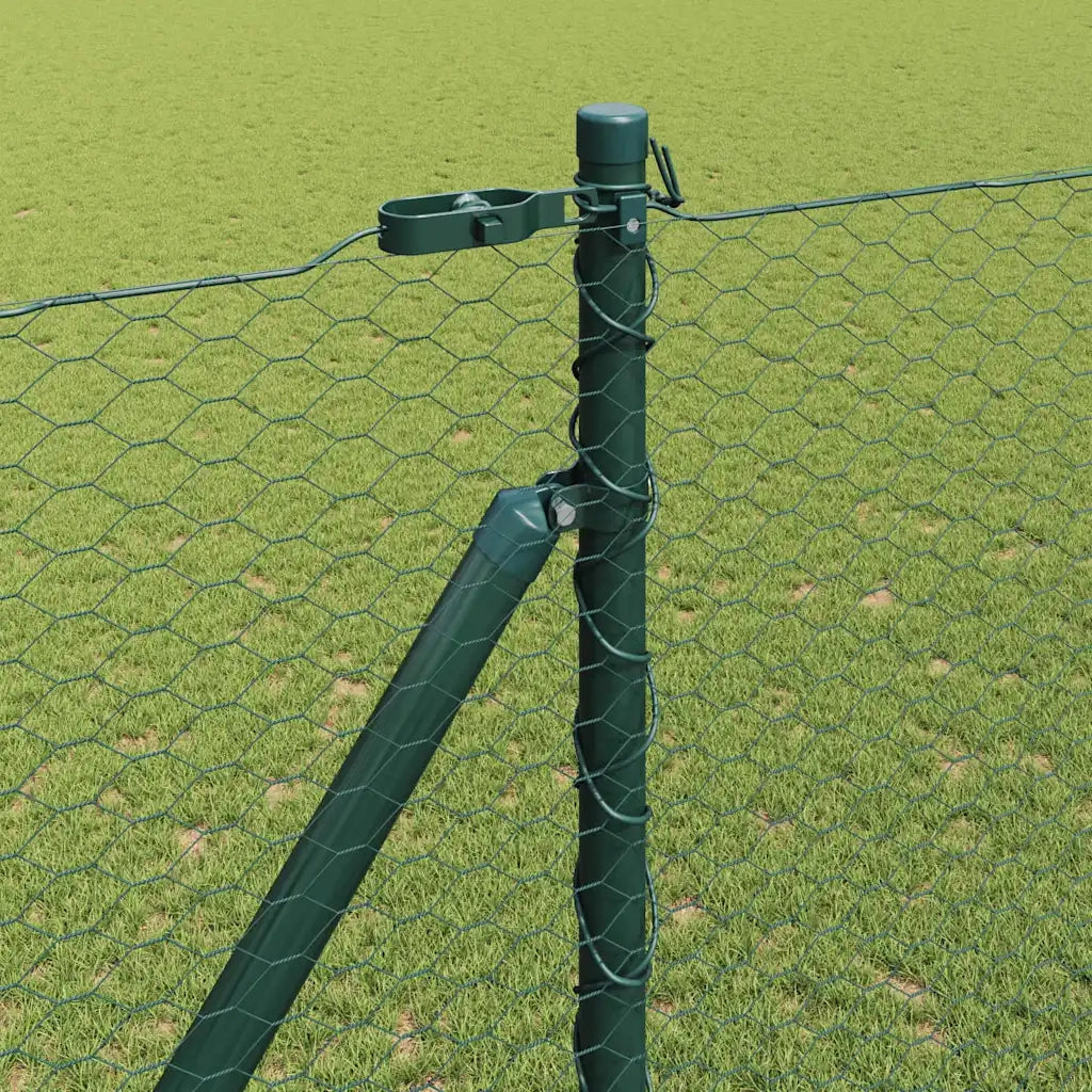Palo della recinzione Verde 100 x 1,6 m (rete da 25 mm)