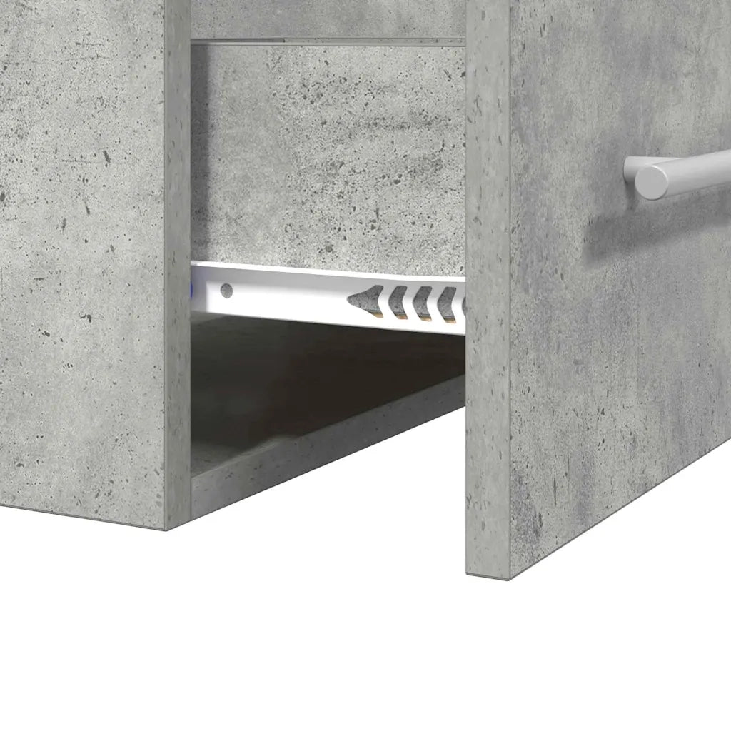 Armadio sottolavello Grigio cemento 38,5 x 41 x 48 cm 880447