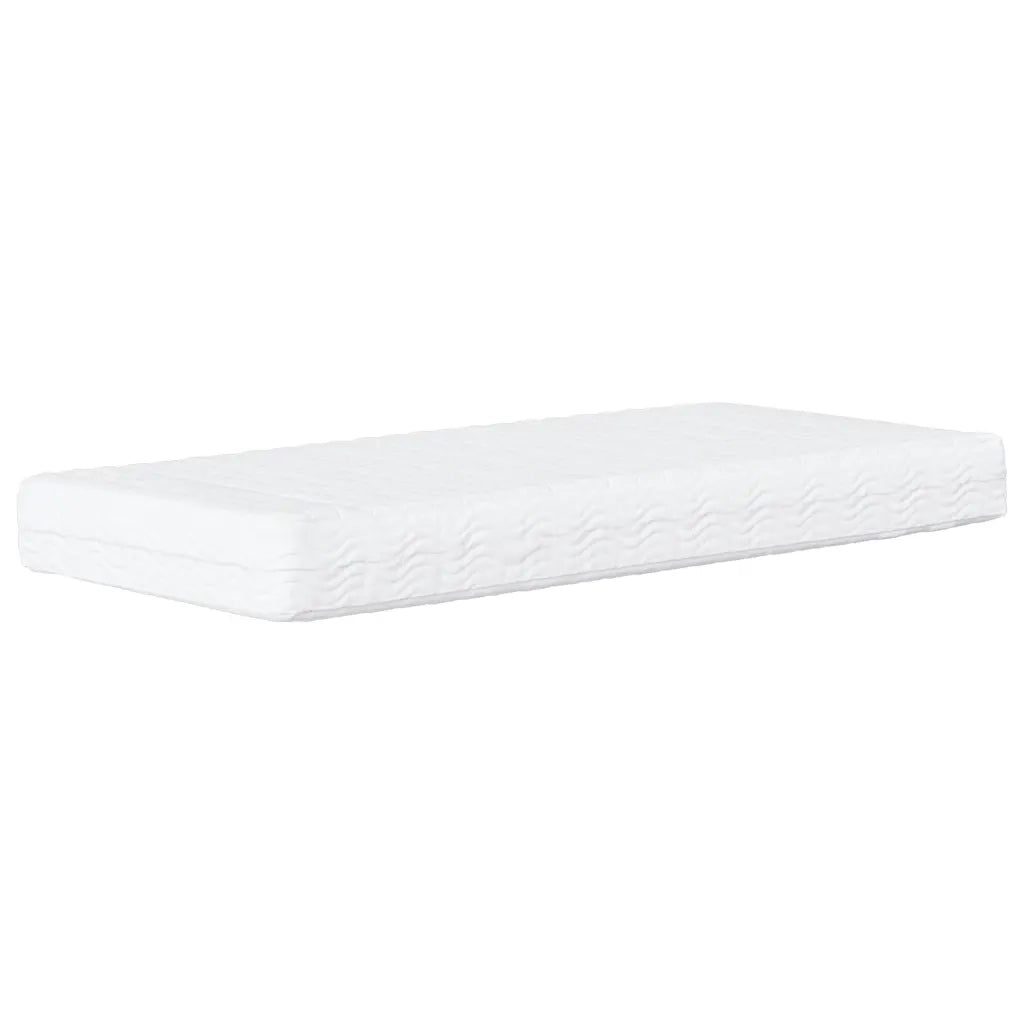 Letto con Materasso Dover Blu 90x200 cm in Velluto