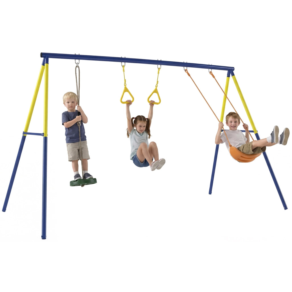 Altalena per bambini 3 in 1 ¨C zephmum ¨C Multicolore