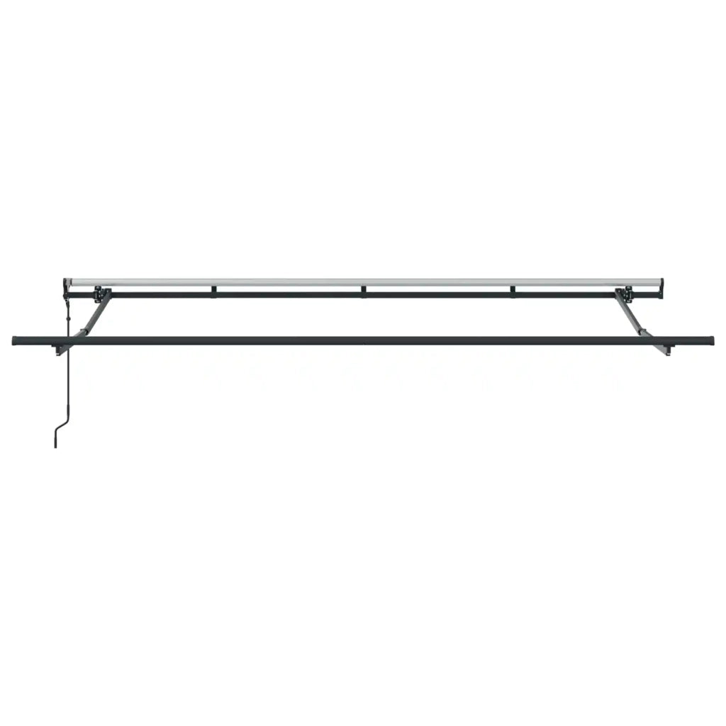 Tenda retrattile-Tenda parasole per balcone Giallo 350 x 200 cm Tessuto 806982