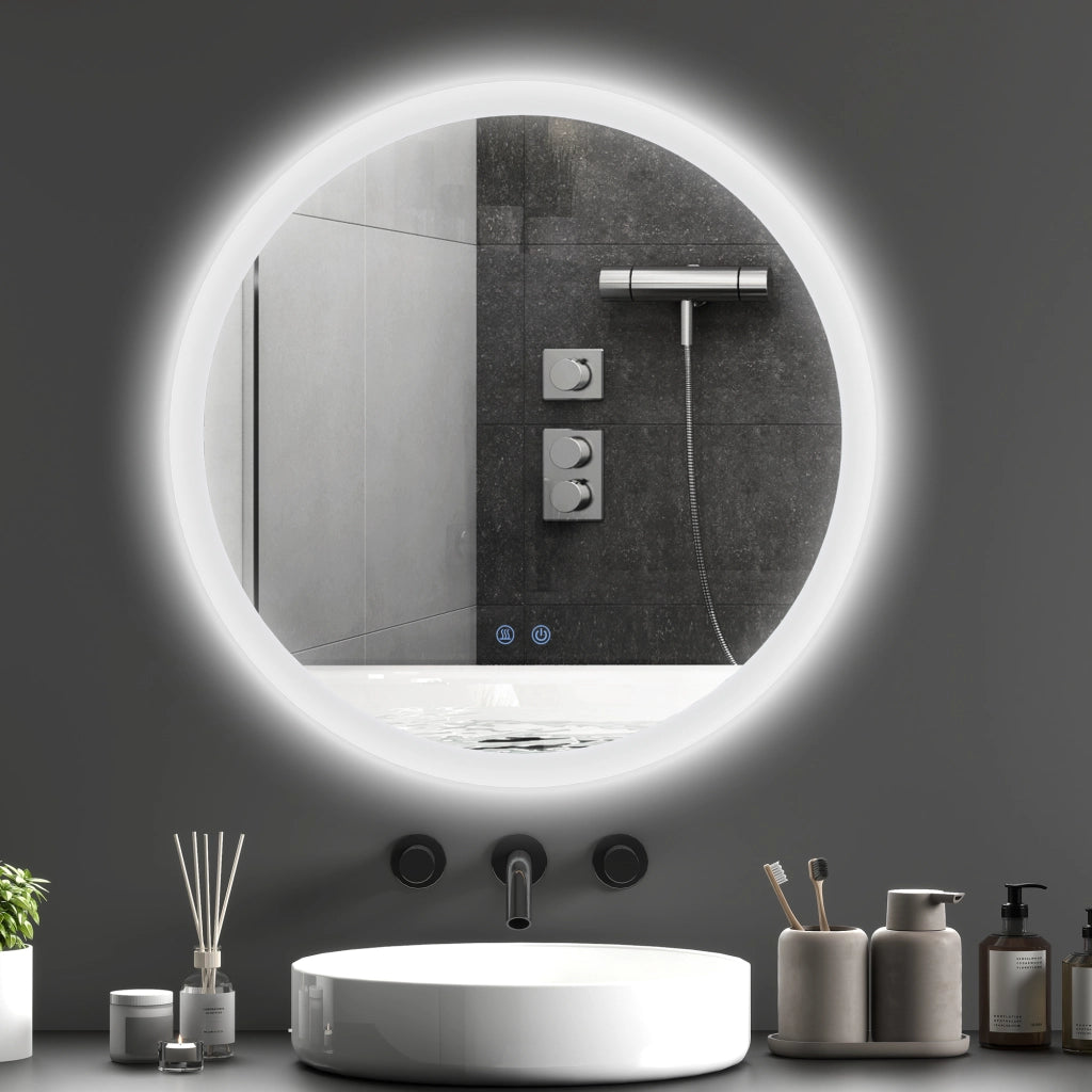 Specchio da Bagno con LED e Sensore Touch ¨C Xylo ¨C Antiappannamento