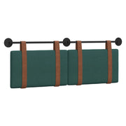 Testiera | Testata sospesa Verde Scuro PU Antico