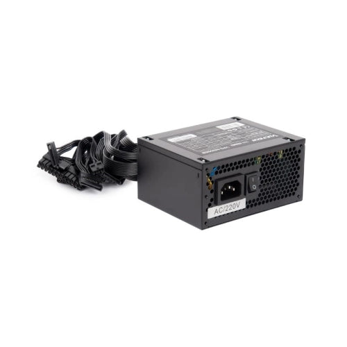 ALIMENTATORE MICRO ATX VULTECH VPS-M500EB 500W VENTOLA TERMOREGOLATA - BULK SERIE ESSENCE