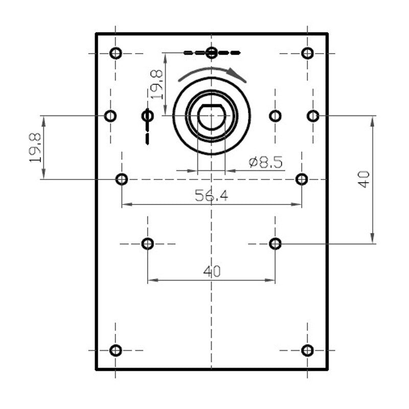 Ricambistufeapellet MOTORIDUTTORE pellet T3 5,3 Pacco 50 mm 8,5 mm Mellor FB 1146  MORETTI DESIGN, UNGARO, LINCAR,THERMOROSSI