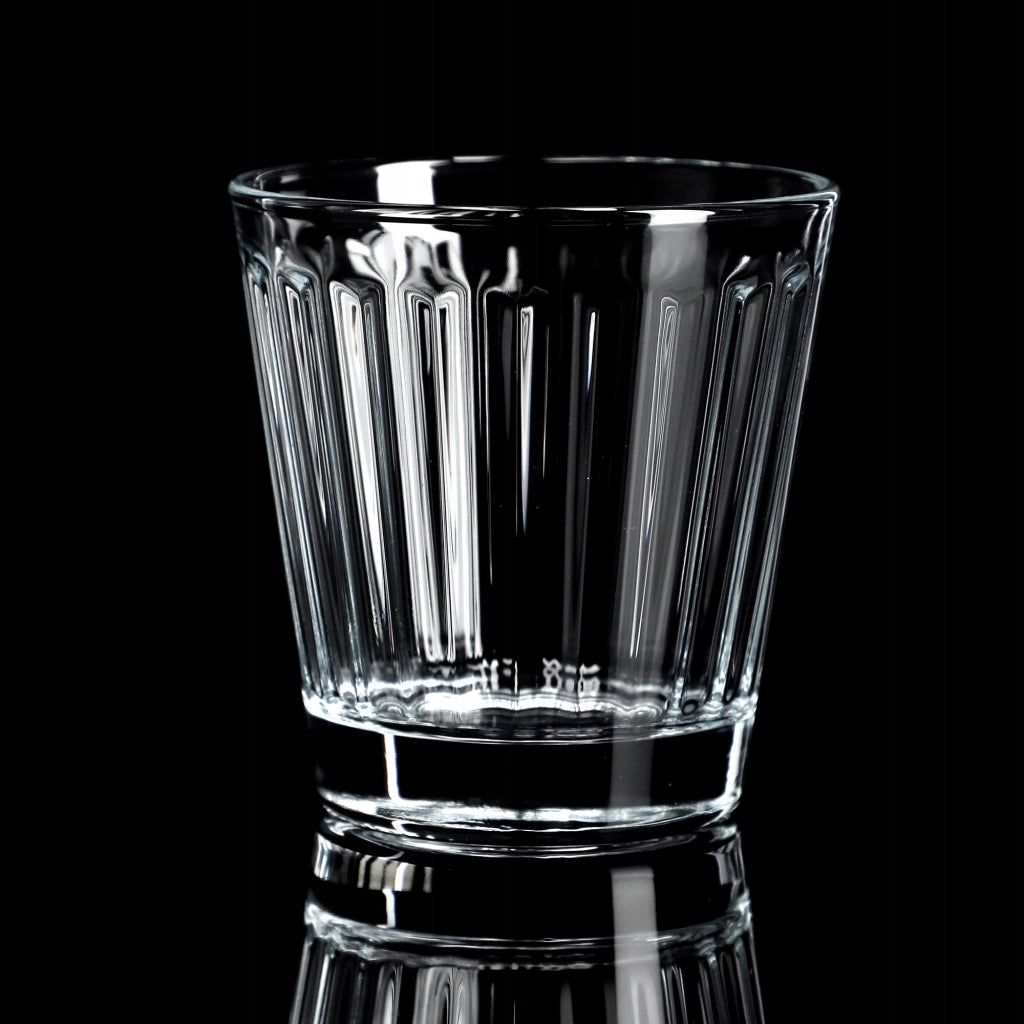 Bicchieri KADAX per bevande, whisky, succhi di frutta, set da 4 bicchieri, 175 ml