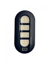 Radiocomando Telecomando Trasmettitore AVATAR PRO 4 Canali Rolling Code Blu