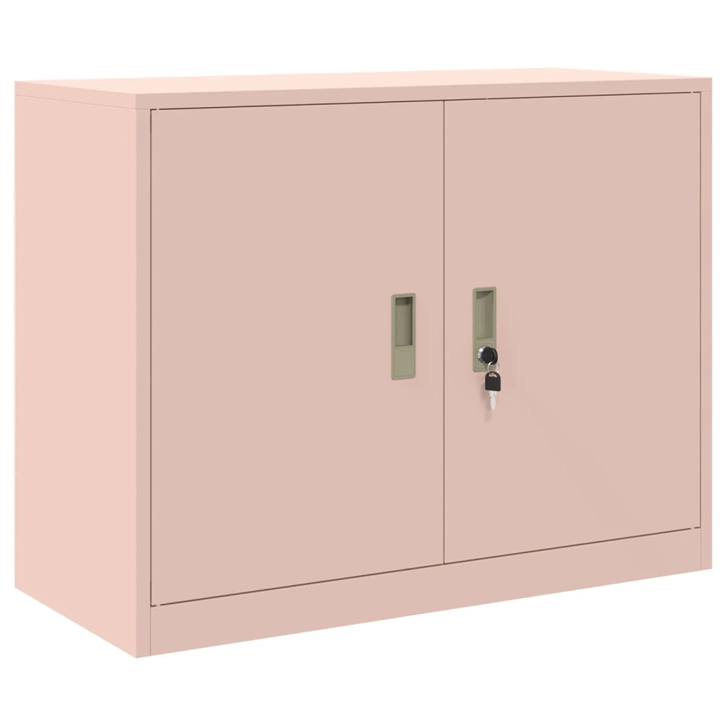Armadio Rosa 90 x 40 x 70 cm Acciaio