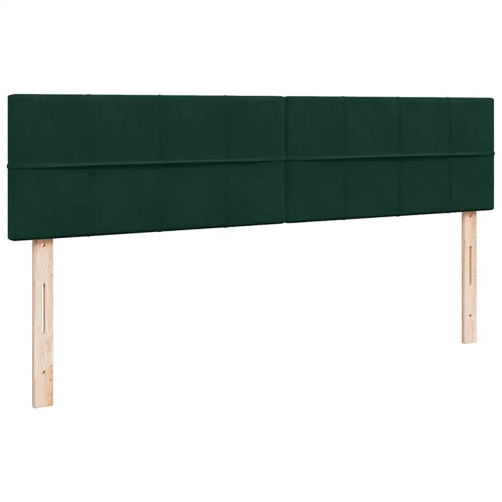 Struttura Letto Pouf con Materassi 180x200 cm Velluto 3312077