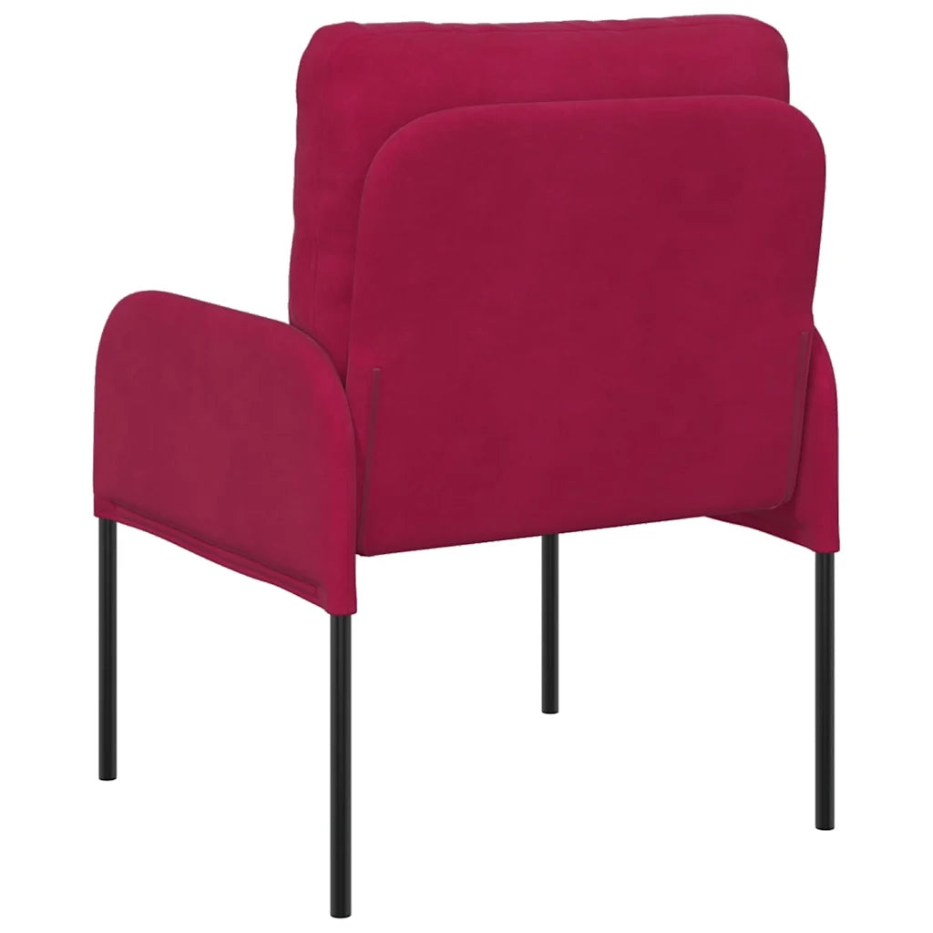 Divani con cuscino 55cm Rosso Vino Legno compensato 42023442