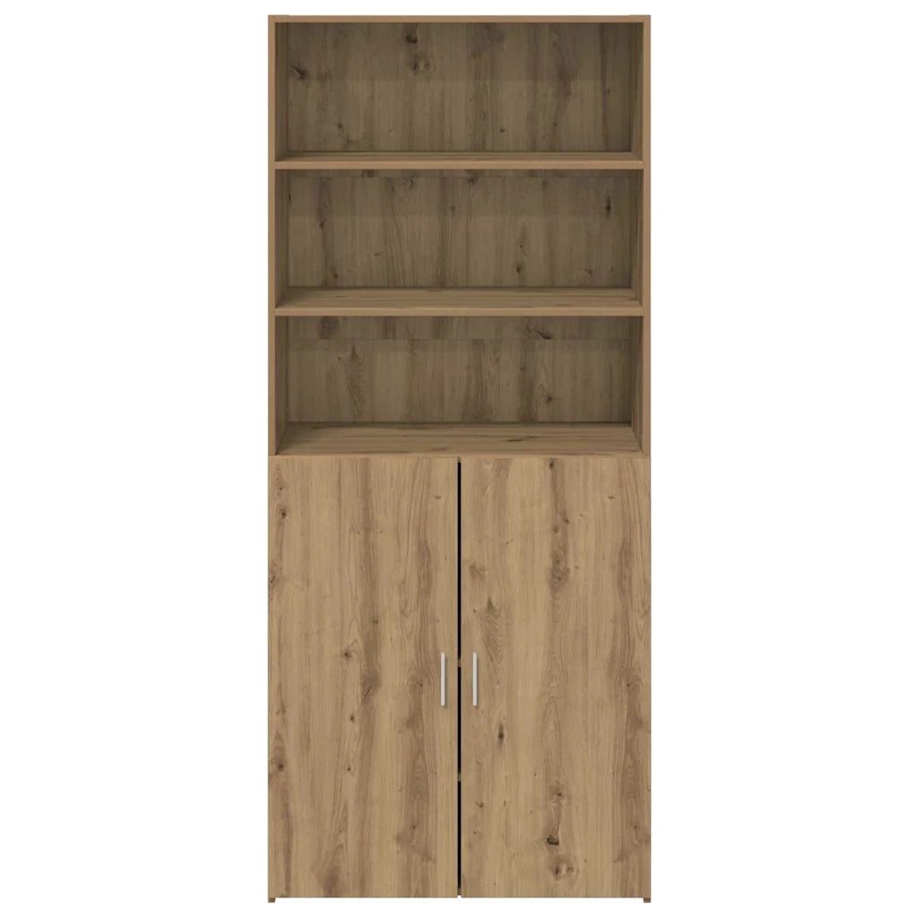 Credenza-Buffet-Armadio da cucina Rovere artigianale 80 x 42,5 x 185 cm