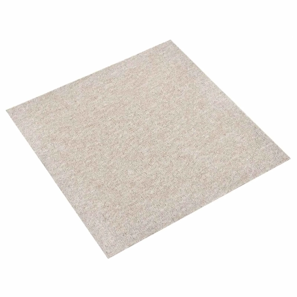 Tappeto 20 pz Beige chiaro 50 x 50 cm 100% Polipropilene