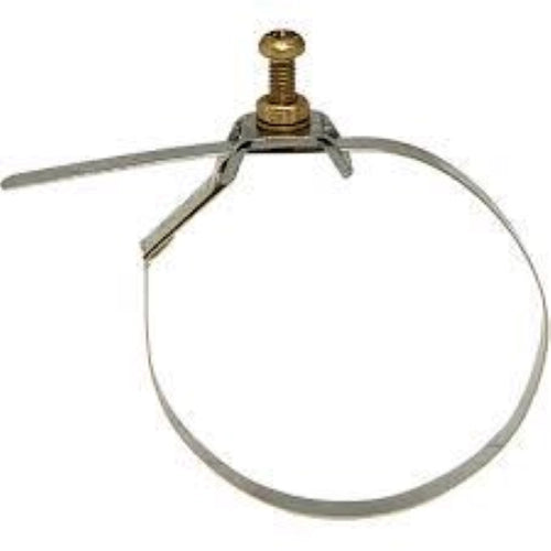 FASCETTA IN OTTONE NICHELATO DA 3/8 A 2"