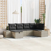 Set di divani con cuscino 7 pcs polyrattan 3360713