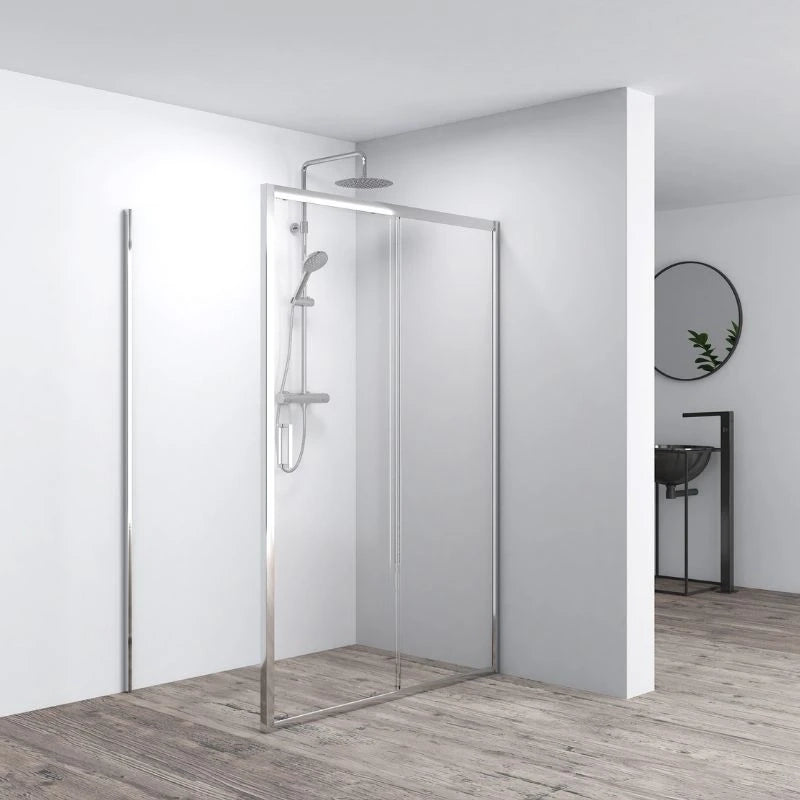 Lato Fisso 73-75x185h 4mm Cromato - Volta