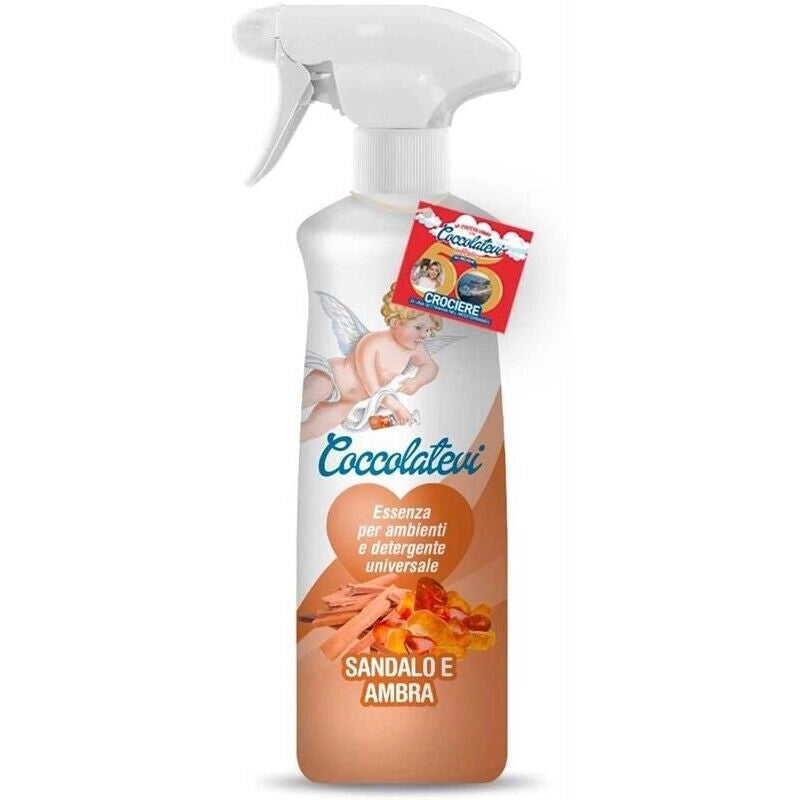 COCCOLATEVI ESSENZA PER AMBIENTI IN SPRAY DA 750 ML SANDALO E AMBRA