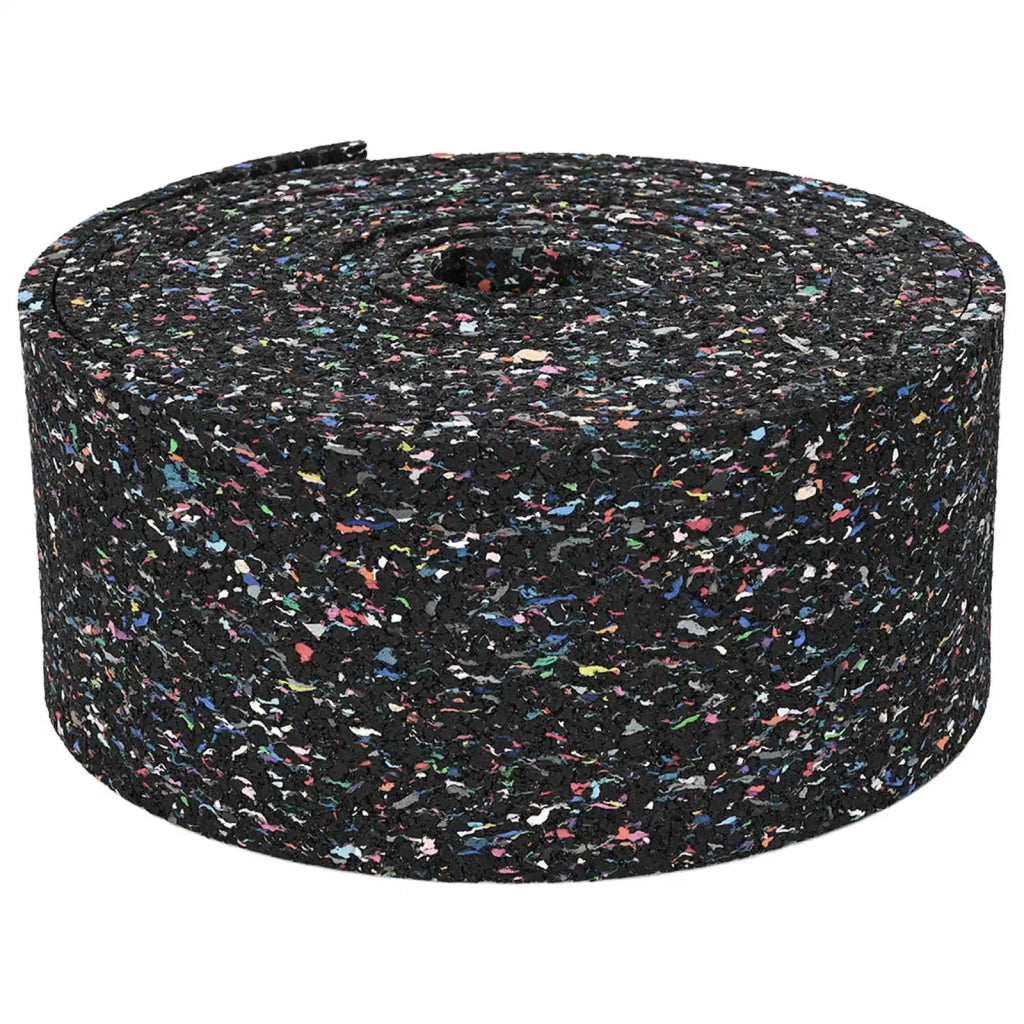 Rotolo di Granulato in Gomma Nero 1000 x 10 x 0,6 cm Gomma 42027283