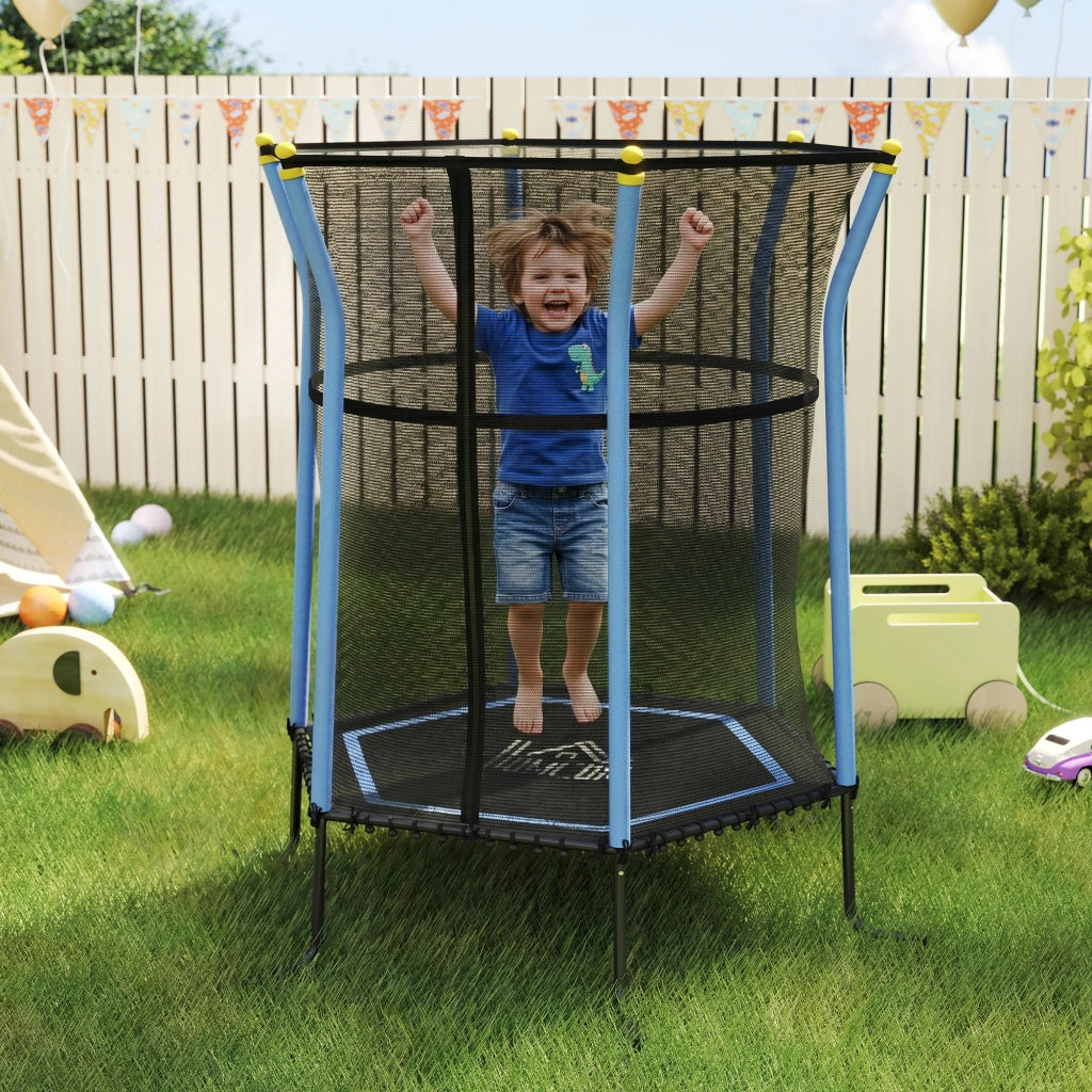 Trampolino per bambini ¨C zephmum ¨C nero e blu