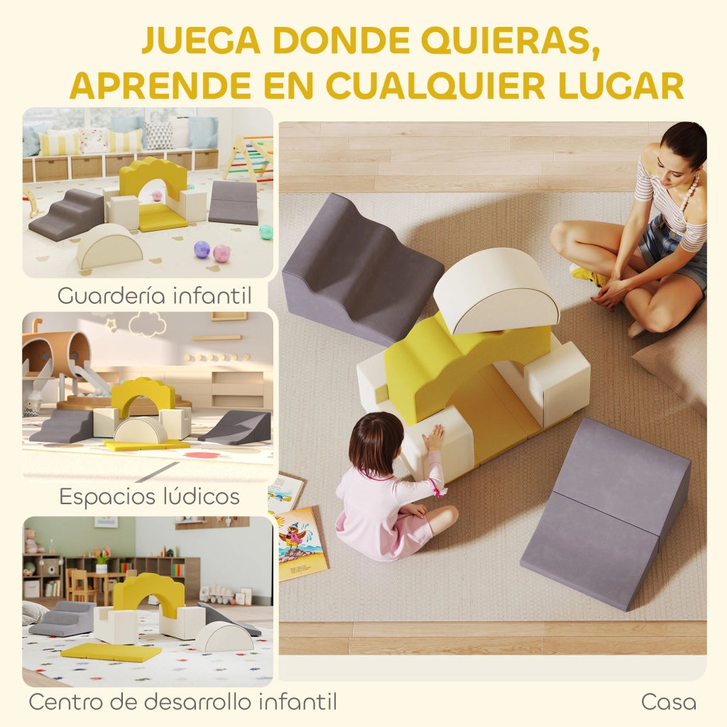 Blocchi di psicomotricit¨¤ per bambini ¨C Minimal ¨C giallo