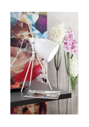 Lampada da Tavolo Stile Cinema Tripode Moderna Camera Studio Vari Colori