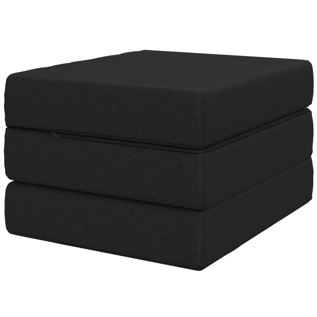 Divano Letto Pieghevole 75 x 67 x 45 cm Nero 900162