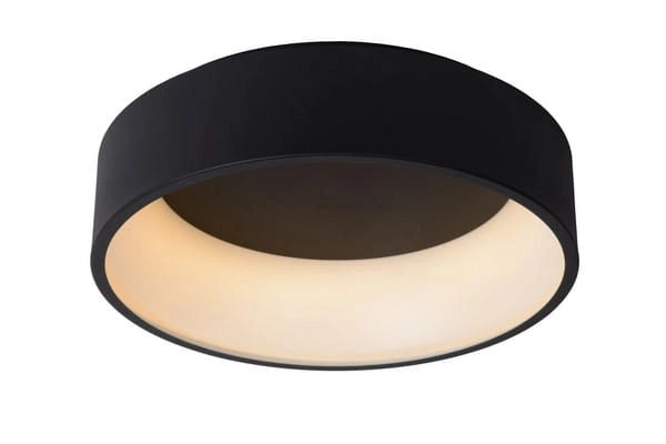 Plafoniera Lucide Talowe LED 30W 3000K dimmer nera