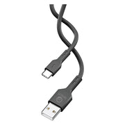 CAVETTO USB TIPO C lungh. 3 mt. - col. nero  - LOSTECH