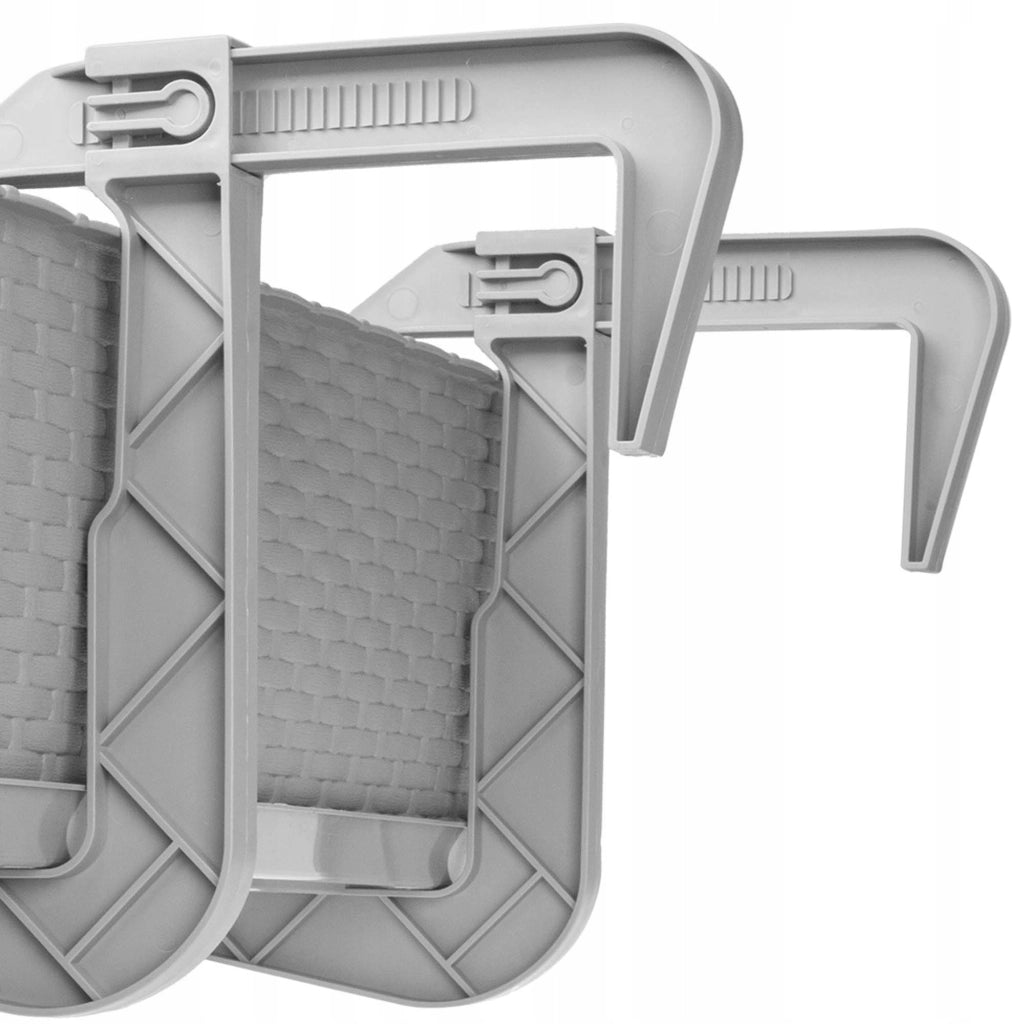 KADAX Fioriera da balcone 60 cm, supporto per vaso, manici (3 pezzi)