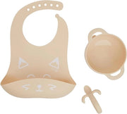 Cassetta da pasti 3 in 1 Beige per bambini da 6 a 12 mesi