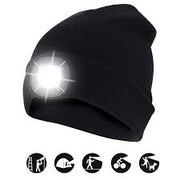 CAPLIGHT - CAPPELLO CON LUCE A LED  Nero