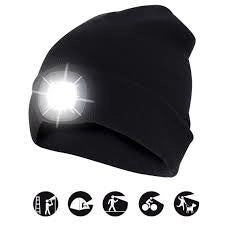 CAPLIGHT - CAPPELLO CON LUCE A LED  Nero